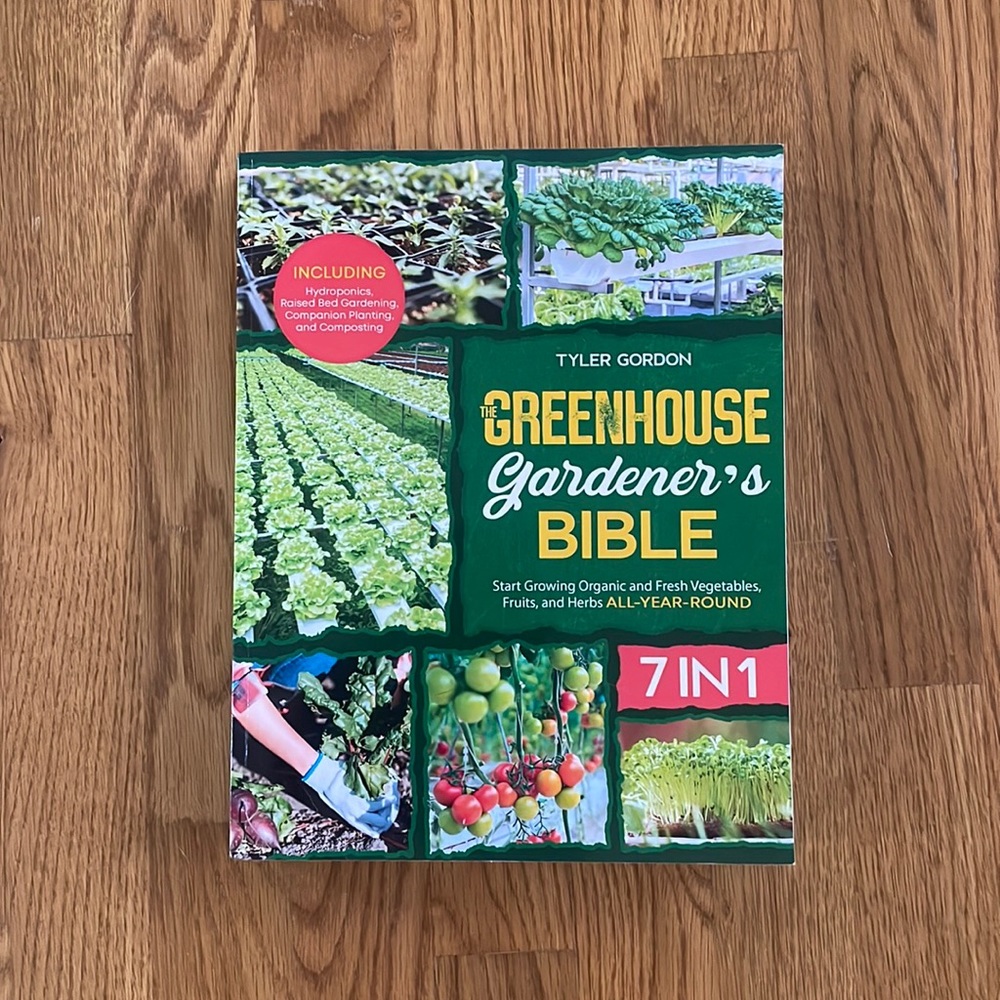 NWT The Greenhouse Gardener’s Bible 7 in 1